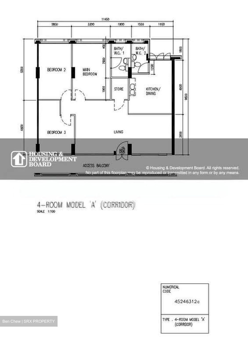 Blk 6 Kim Tian Road (Bukit Merah), HDB 4 Rooms #589635421